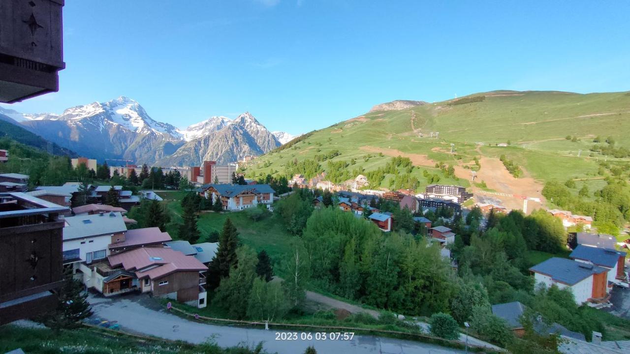 Studio Cabine 4 Pers Les2Alpes 21M² Les Deux Alpes Exteriör bild