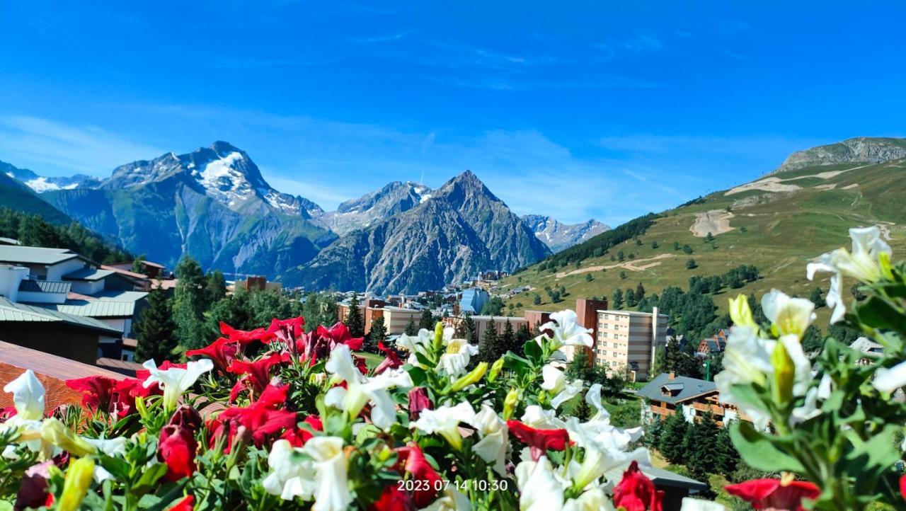 Studio Cabine 4 Pers Les2Alpes 21M² Les Deux Alpes Exteriör bild