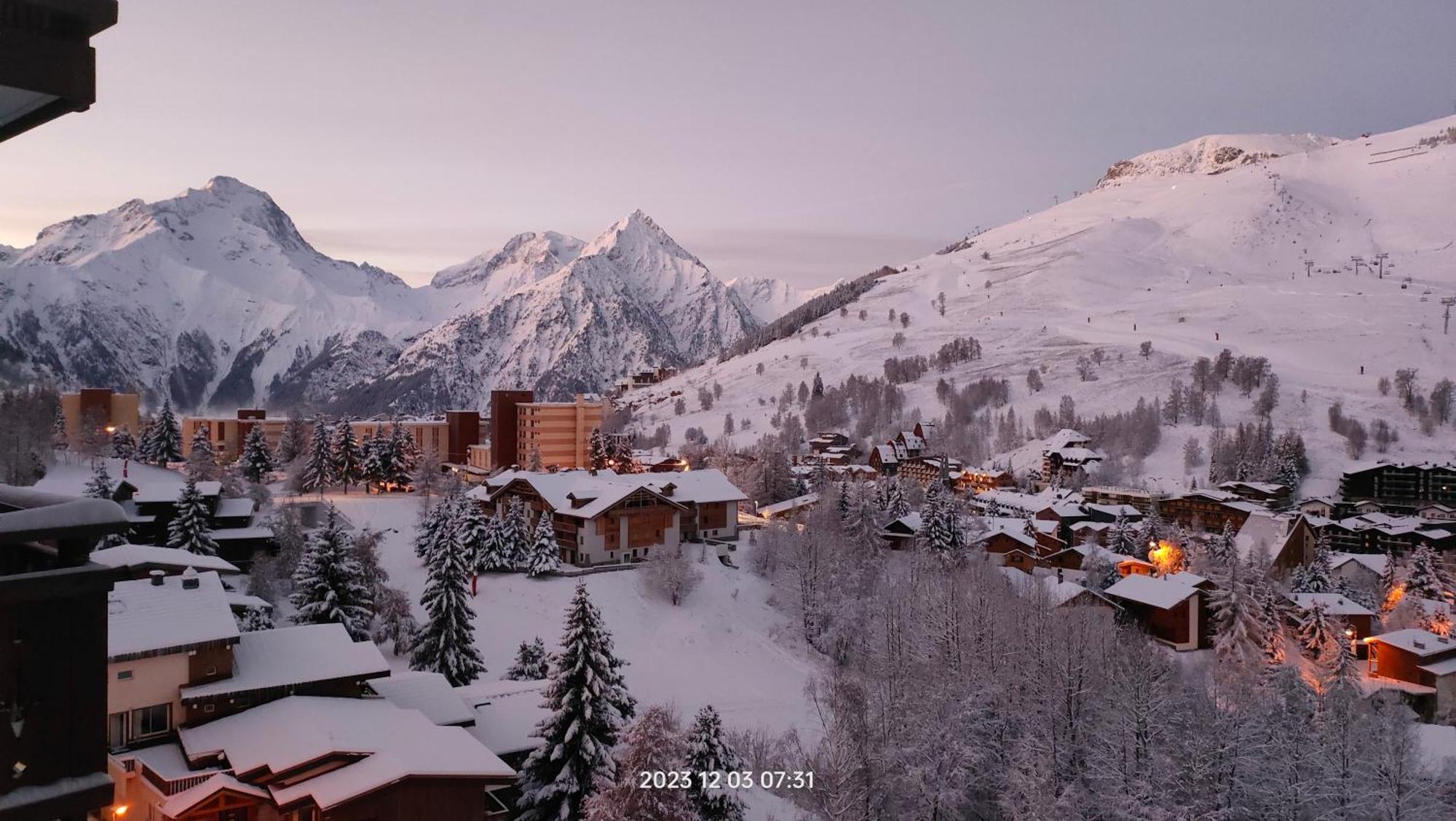 Studio Cabine 4 Pers Les2Alpes 21M² Les Deux Alpes Exteriör bild